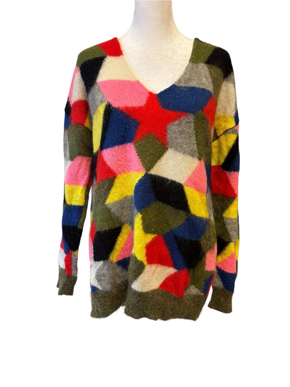 Zadig & Voltaire Multicolor Mohair Sweater XS 🌈